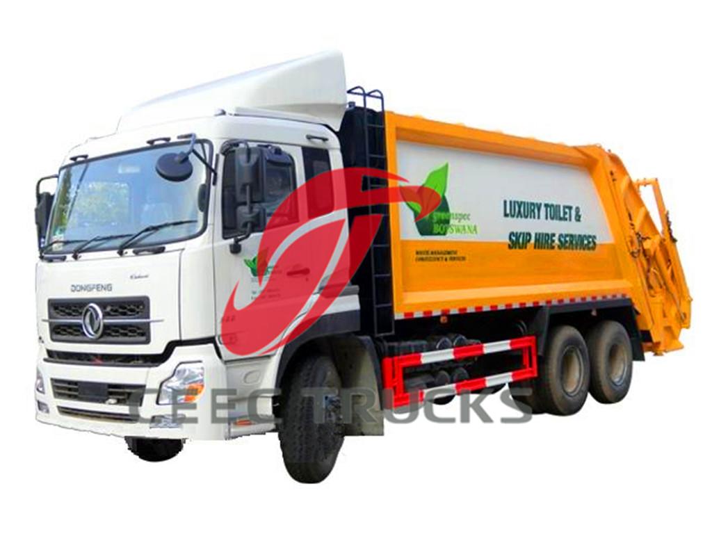 CEEC produced garbage compactor truck