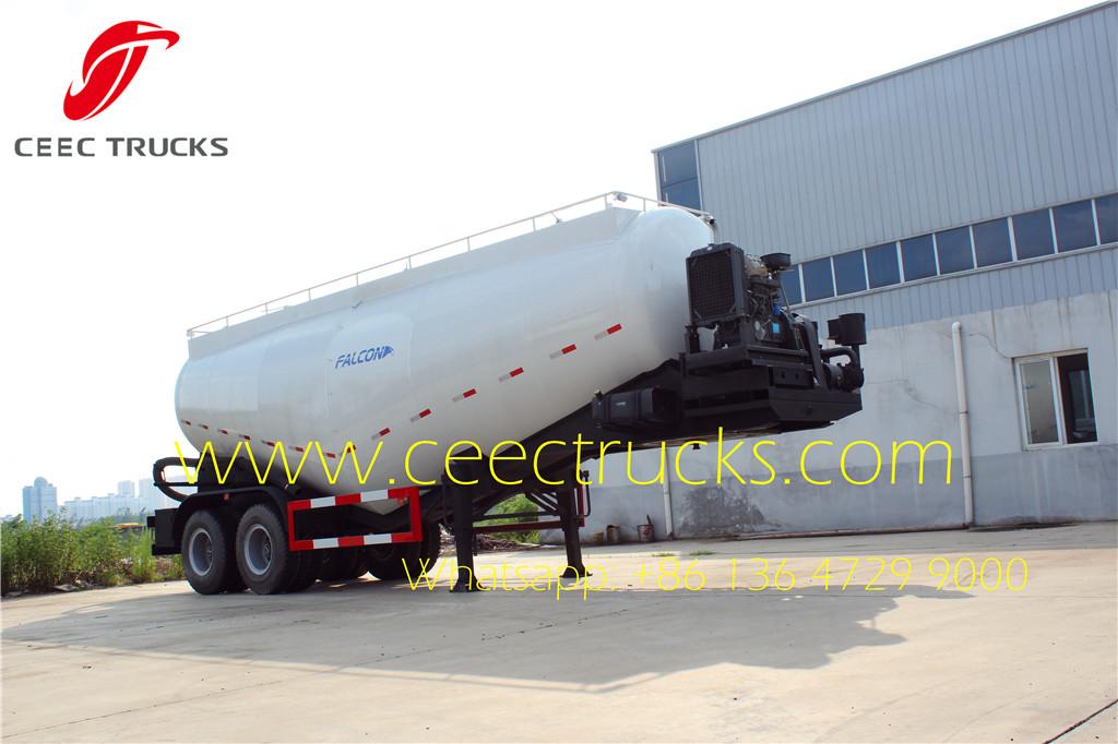 Export Ecuador cement tanker semitrailer