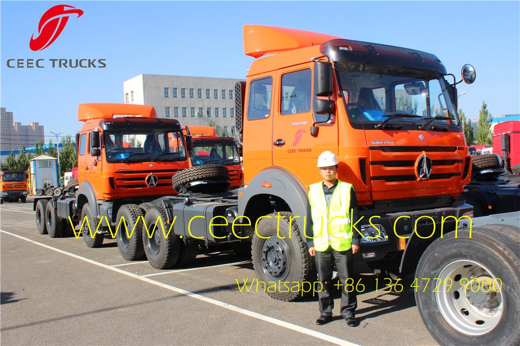 RHD beiben 10 units tractor trucks export Kenya Mombasa