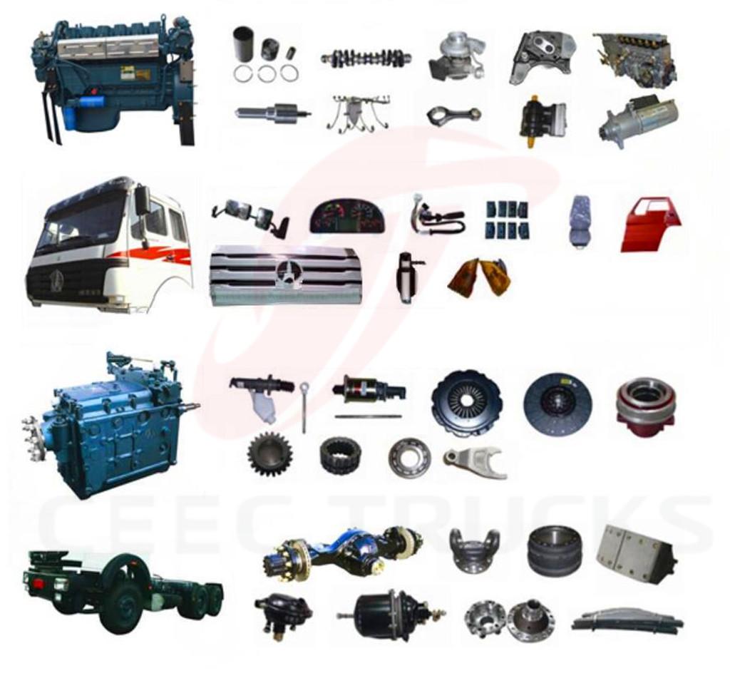 Beiben spare parts overview