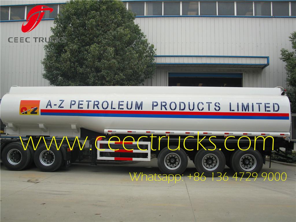 best quality 42 CBM fuel tanker semitrailer for sales