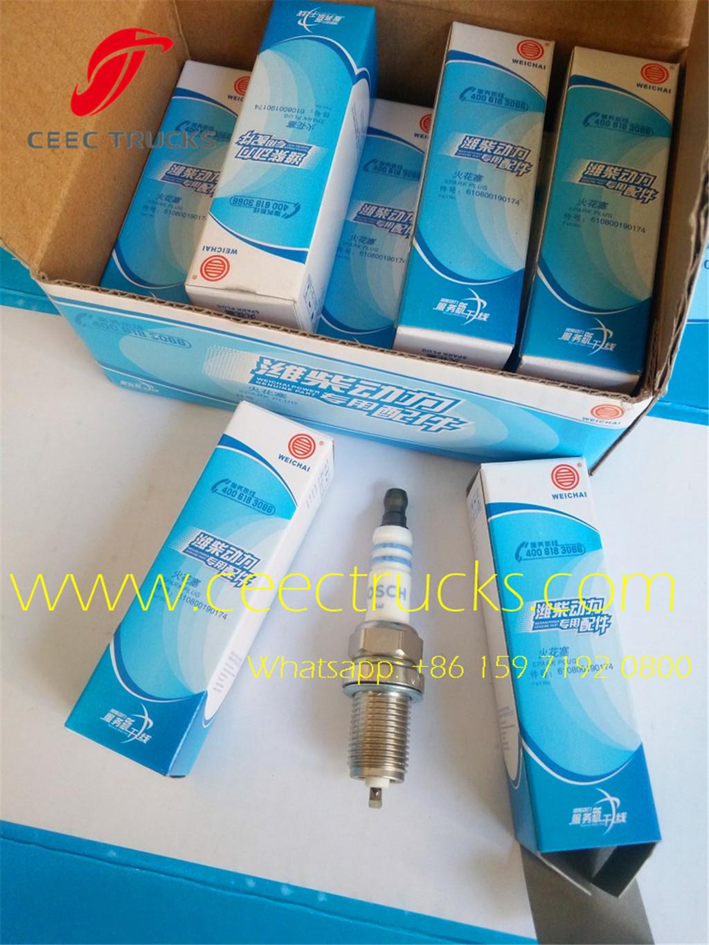 Beiben spark plug 612600190535 supplier