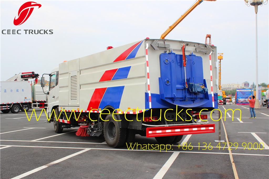 Dongfeng 10000 liters road sweeper trucks supplier