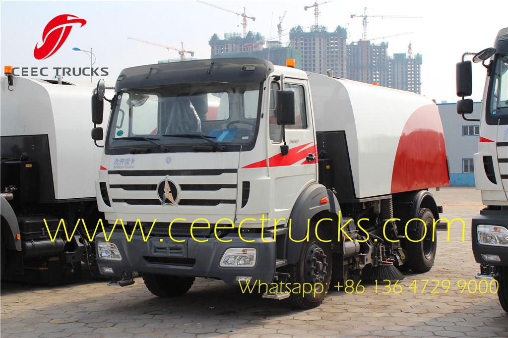 Beiben 8CBM road sweeper trucks supplier