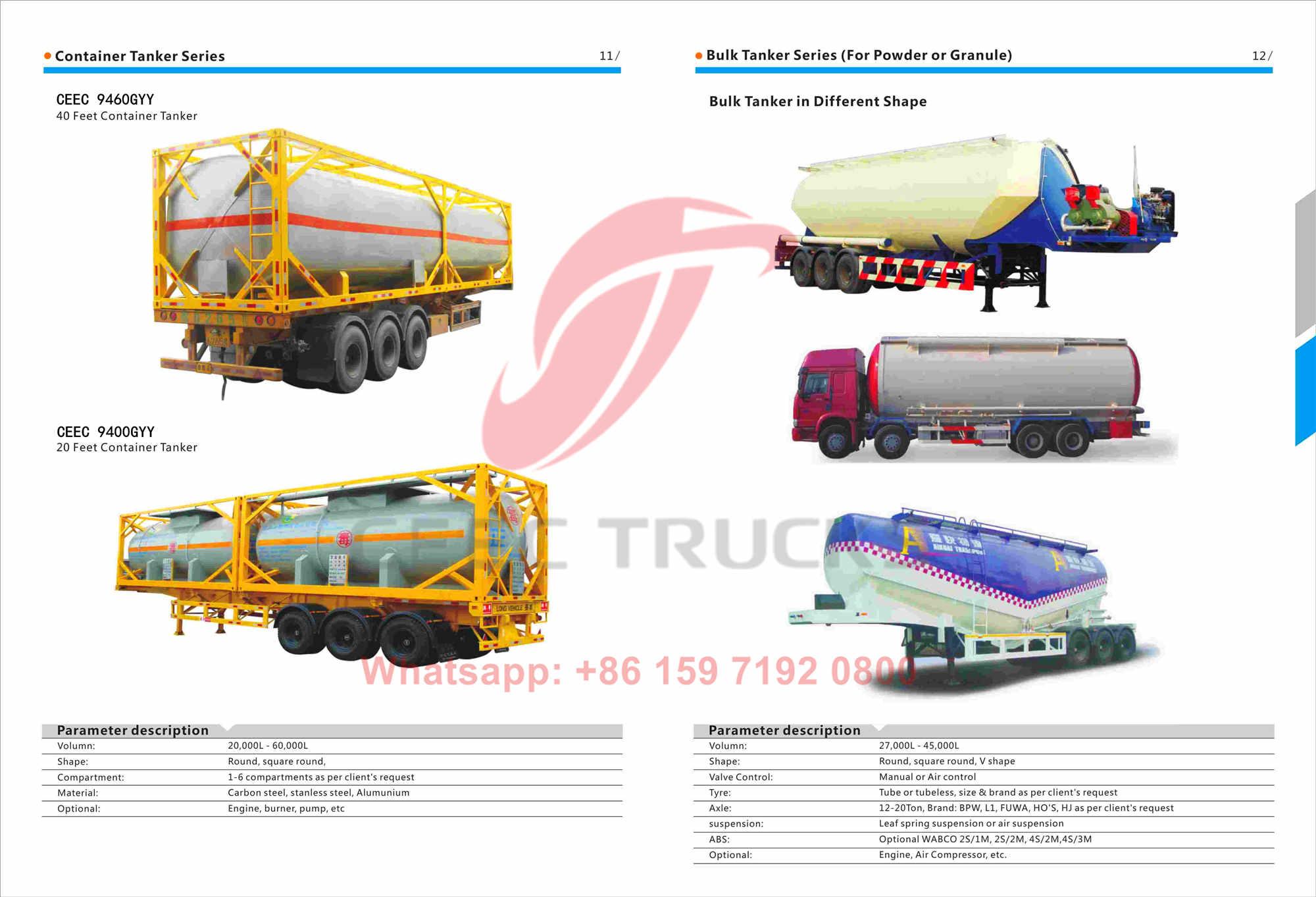 CEEC semitrailer catalogue