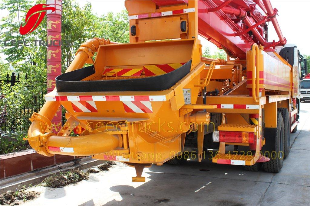 beiben concrete pump truck