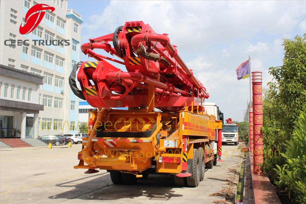 beiben concrete pump truck