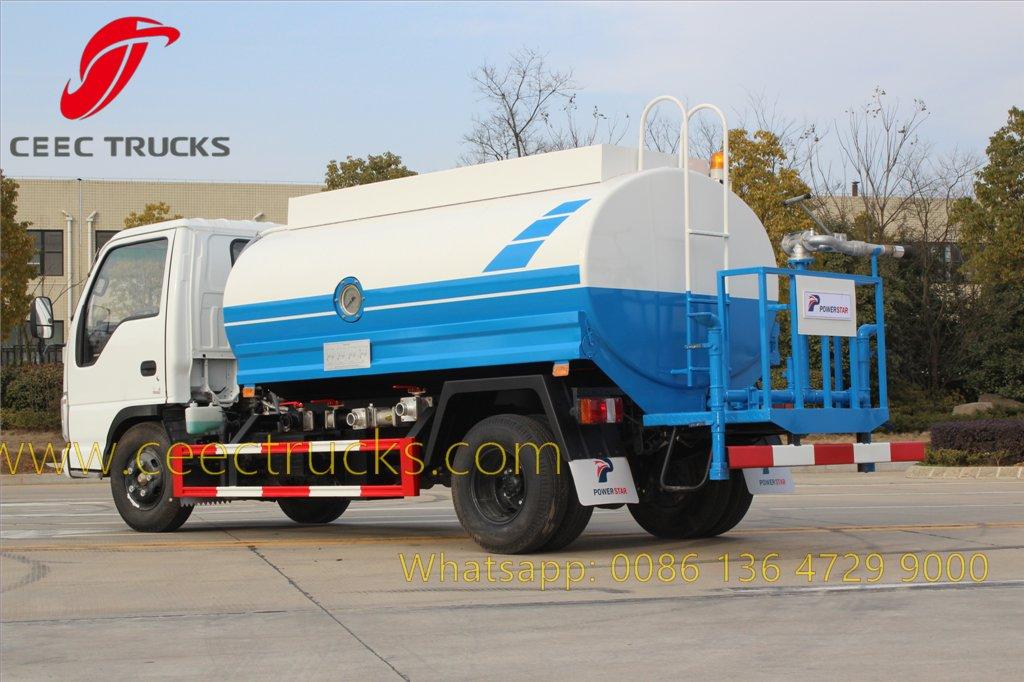 ISUZU water truck manufacturer 