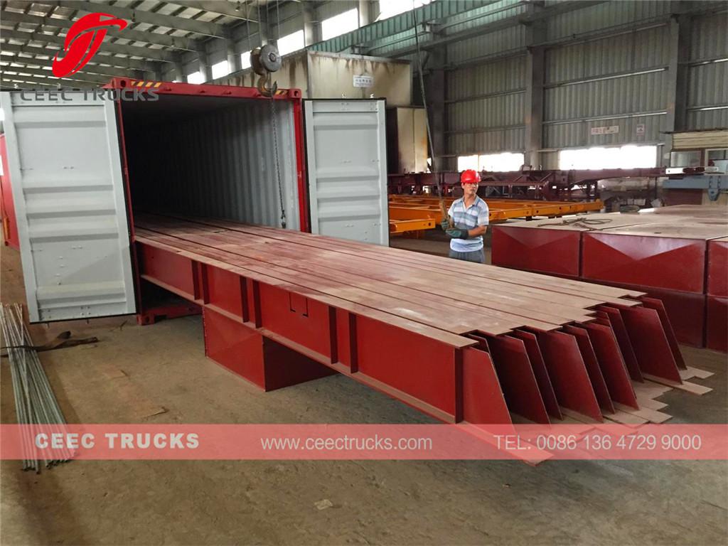 CEEC export Semitrailer CKD export Senegal