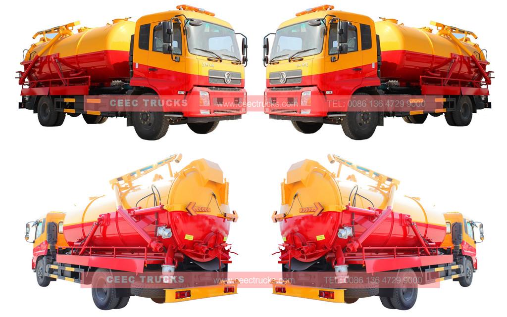 Dongfeng cesspit emptier truck overview