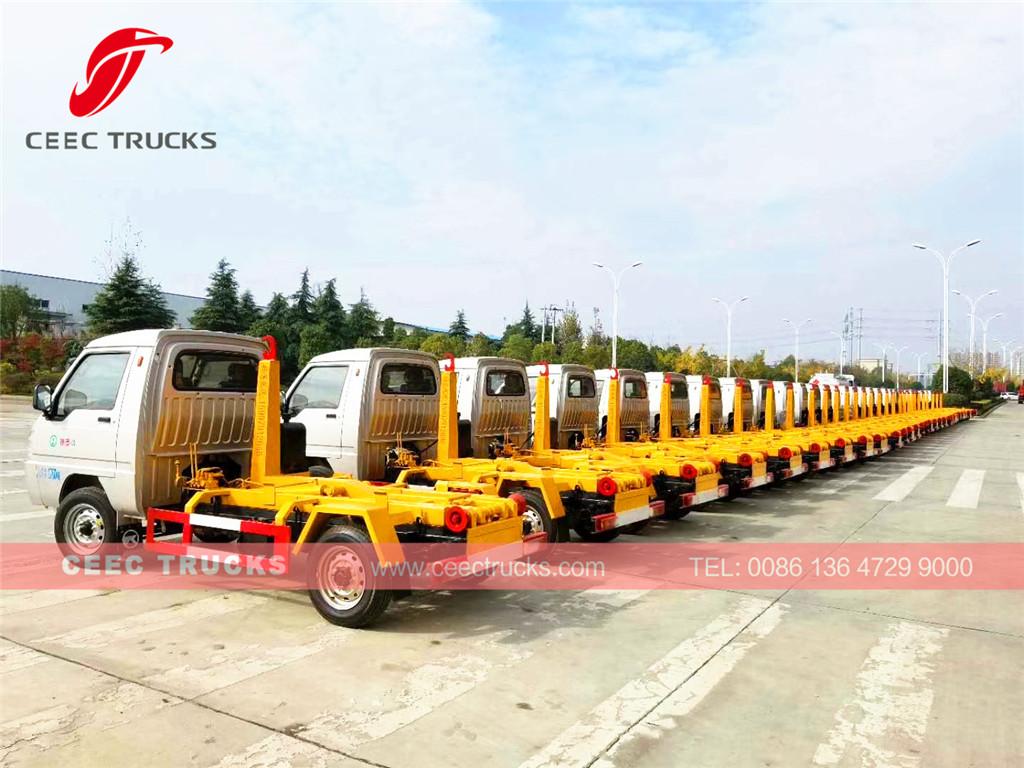 2cbm hook loader truck for sale