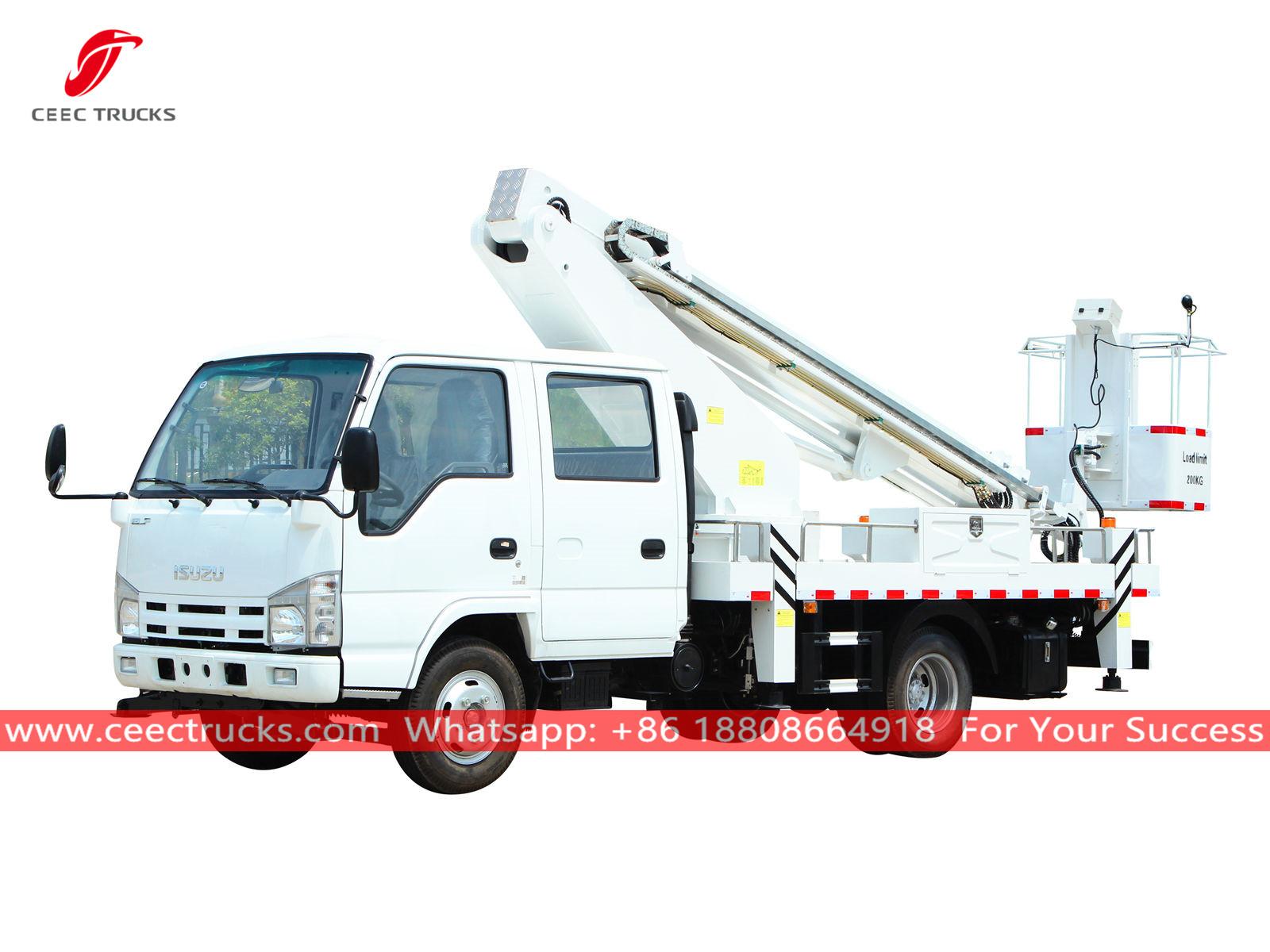 aerial platform truck