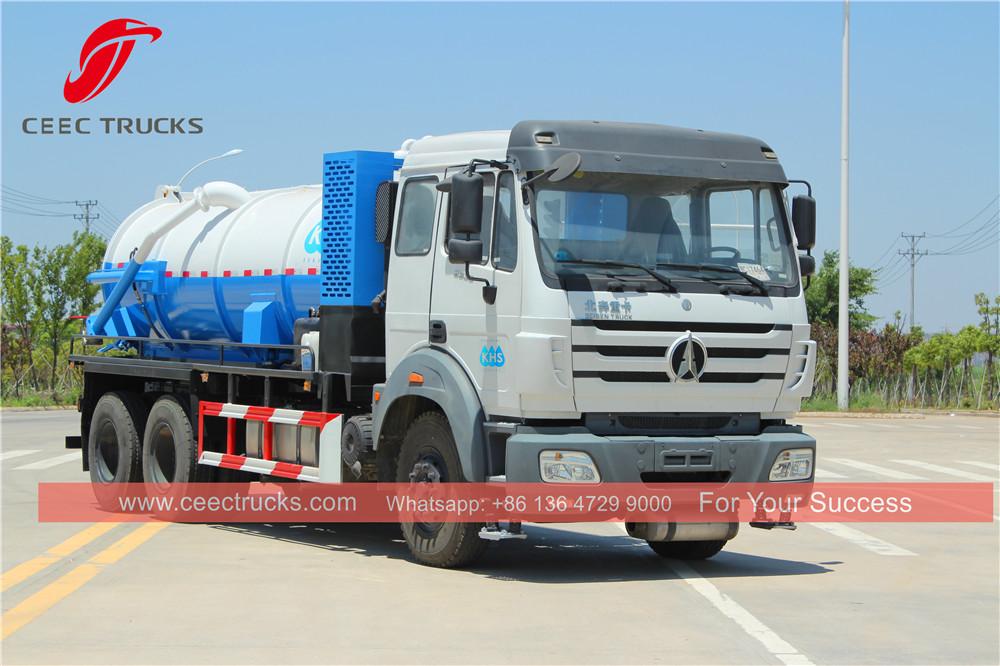 beiebn sewage tanker truck