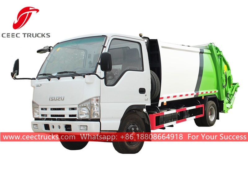 ISUZU 5CBM Waste compactor truck