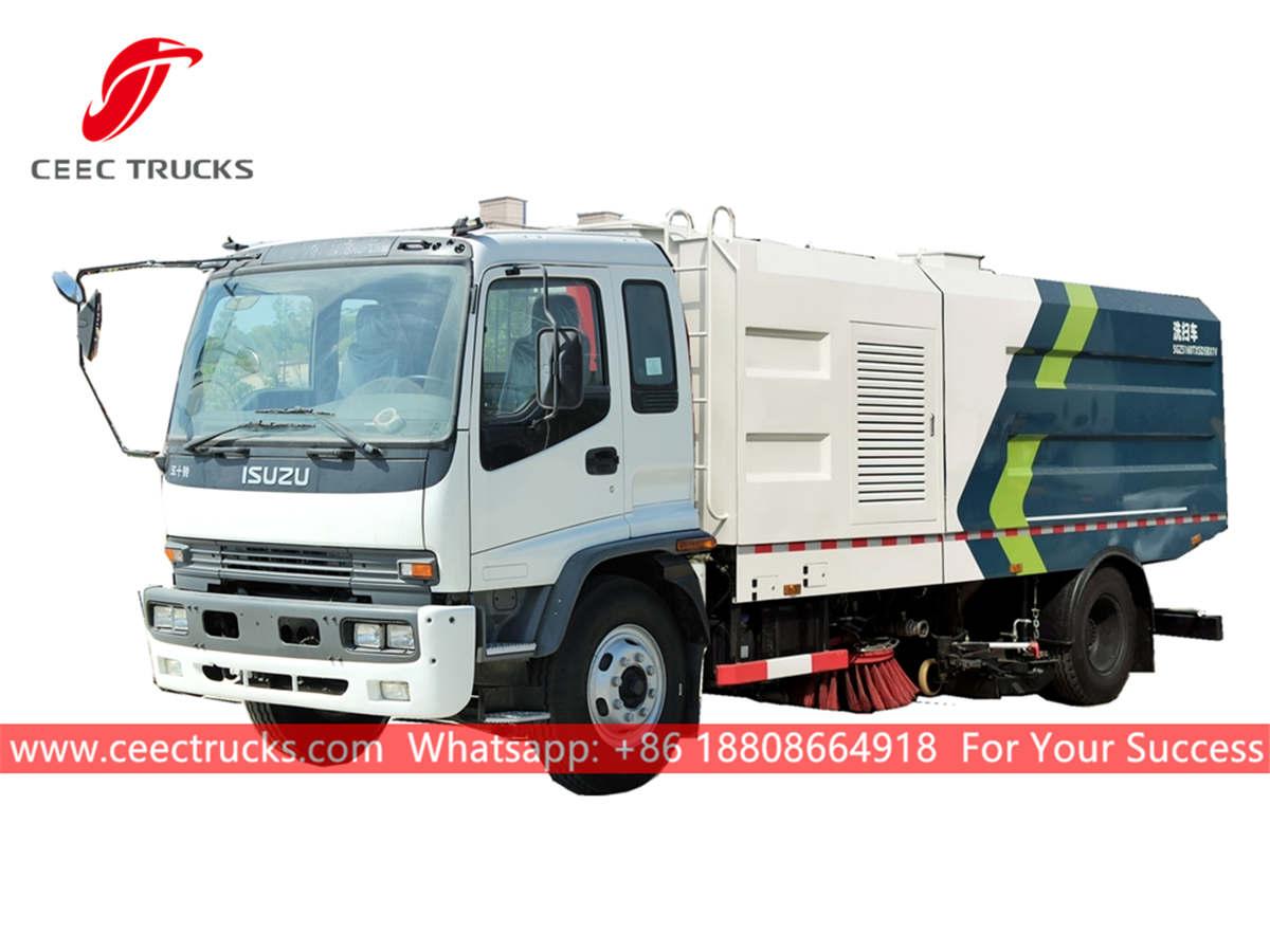 ISUZU Vacuum street sweeping truck ISUZU Vacuum street sweeping truck