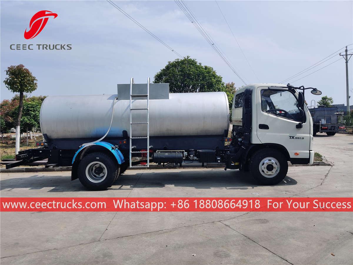 Stainless steel water tanker