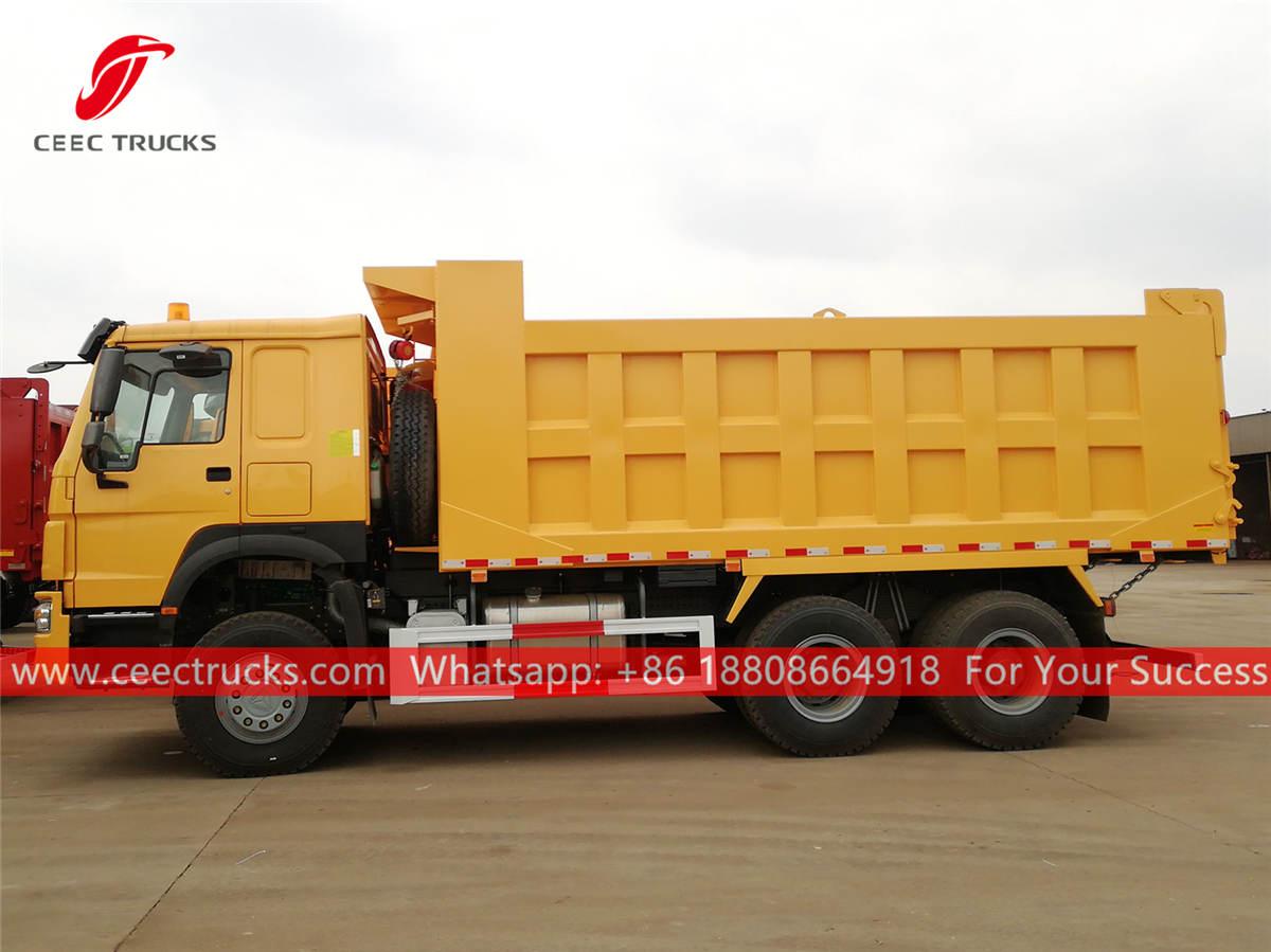 HOWO 336HP 6Ã—4 right hand drive model tipper