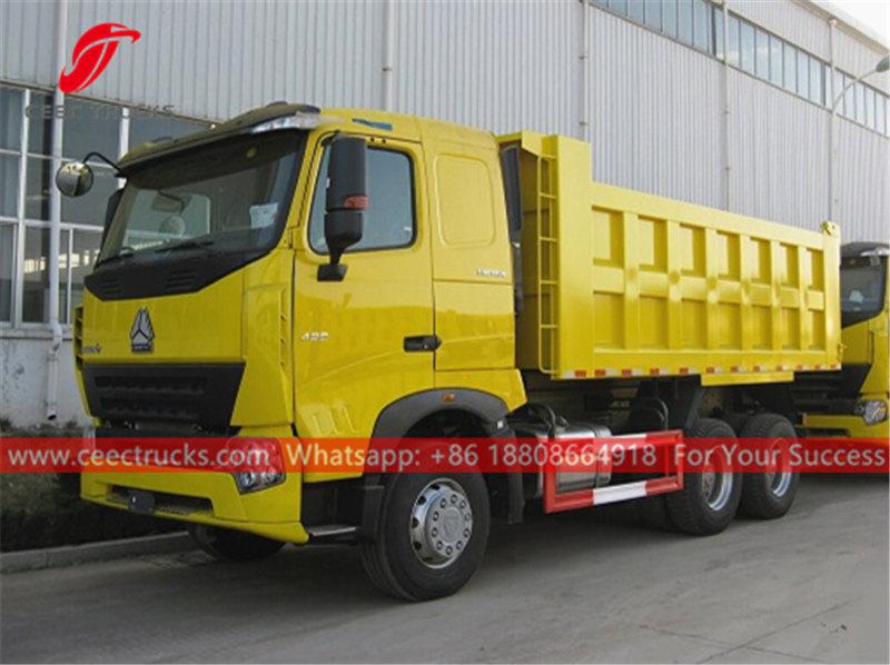 HOWO A7 10 wheels tipper lorry