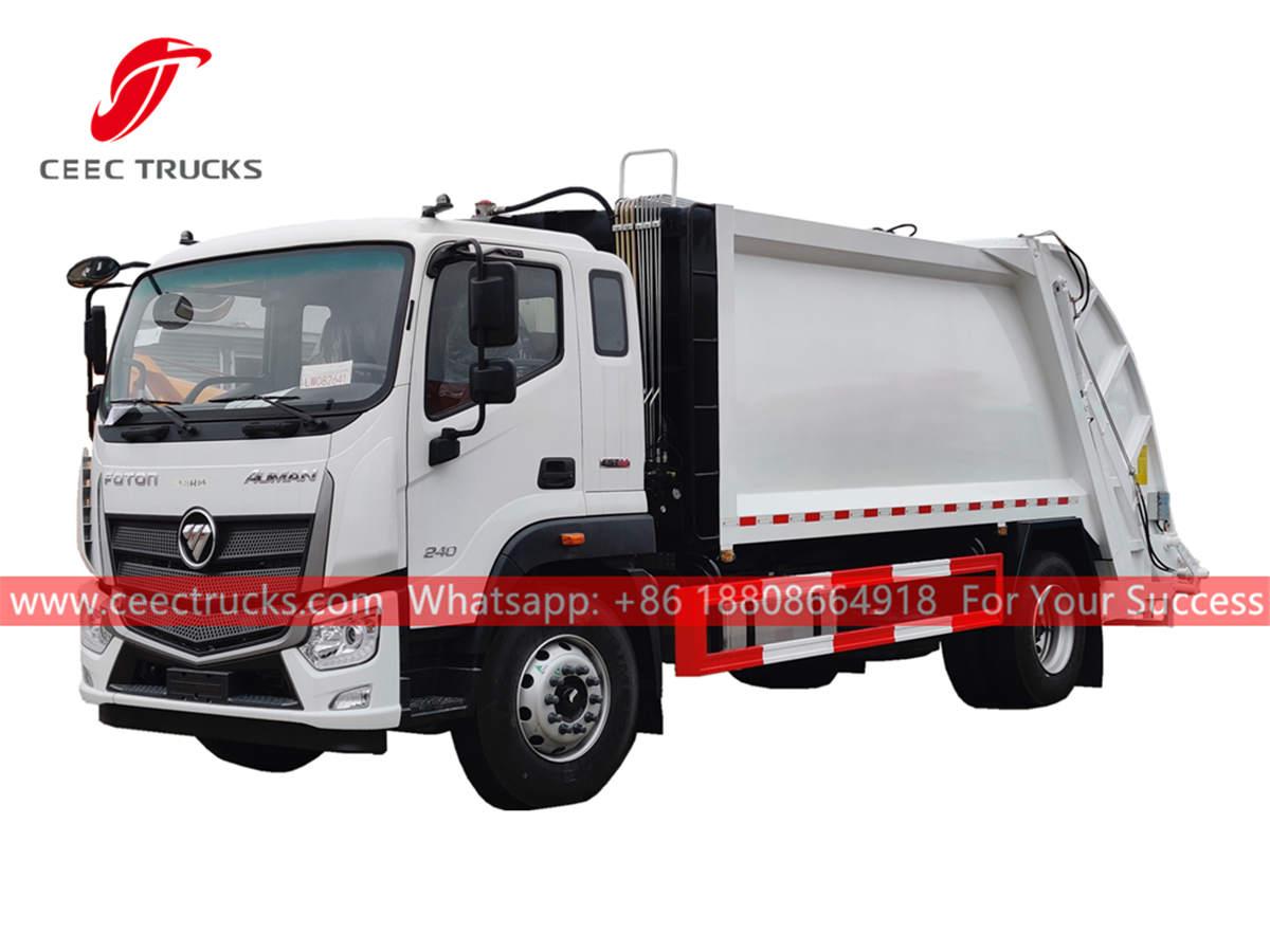 FOTON rear load garbage truck