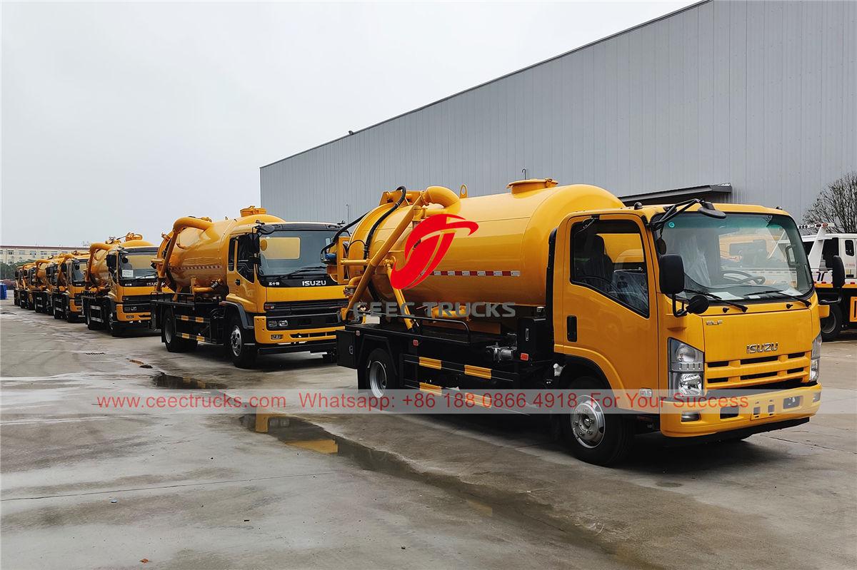 ISUZU combined jetting trucks ISUZU combined jetting trucks