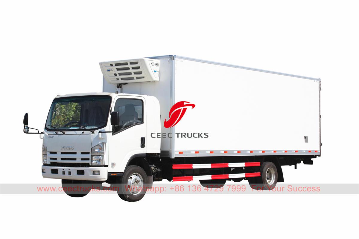 ISUZU reefer box truck