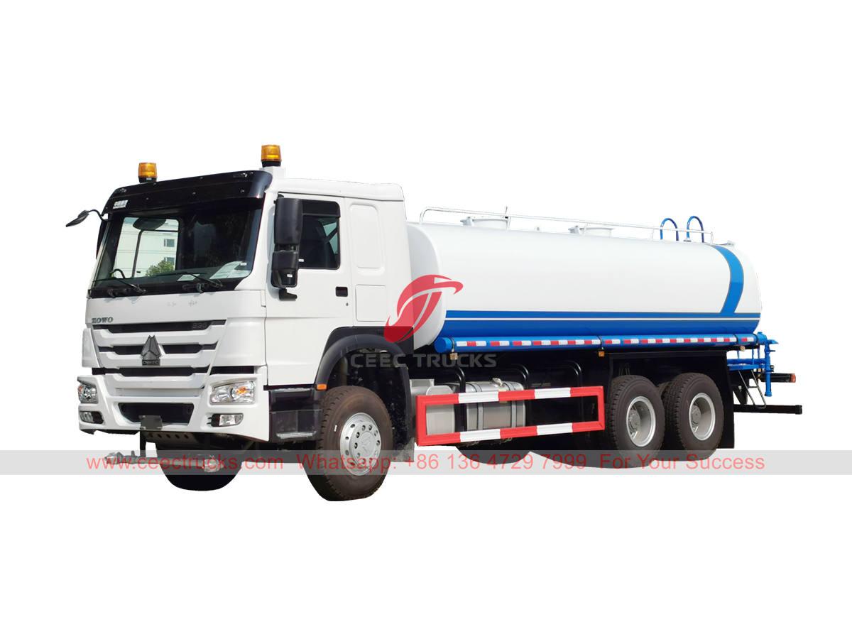 HOWO 10 wheeler water tanker truck HOWO 10 wheeler water tanker truck