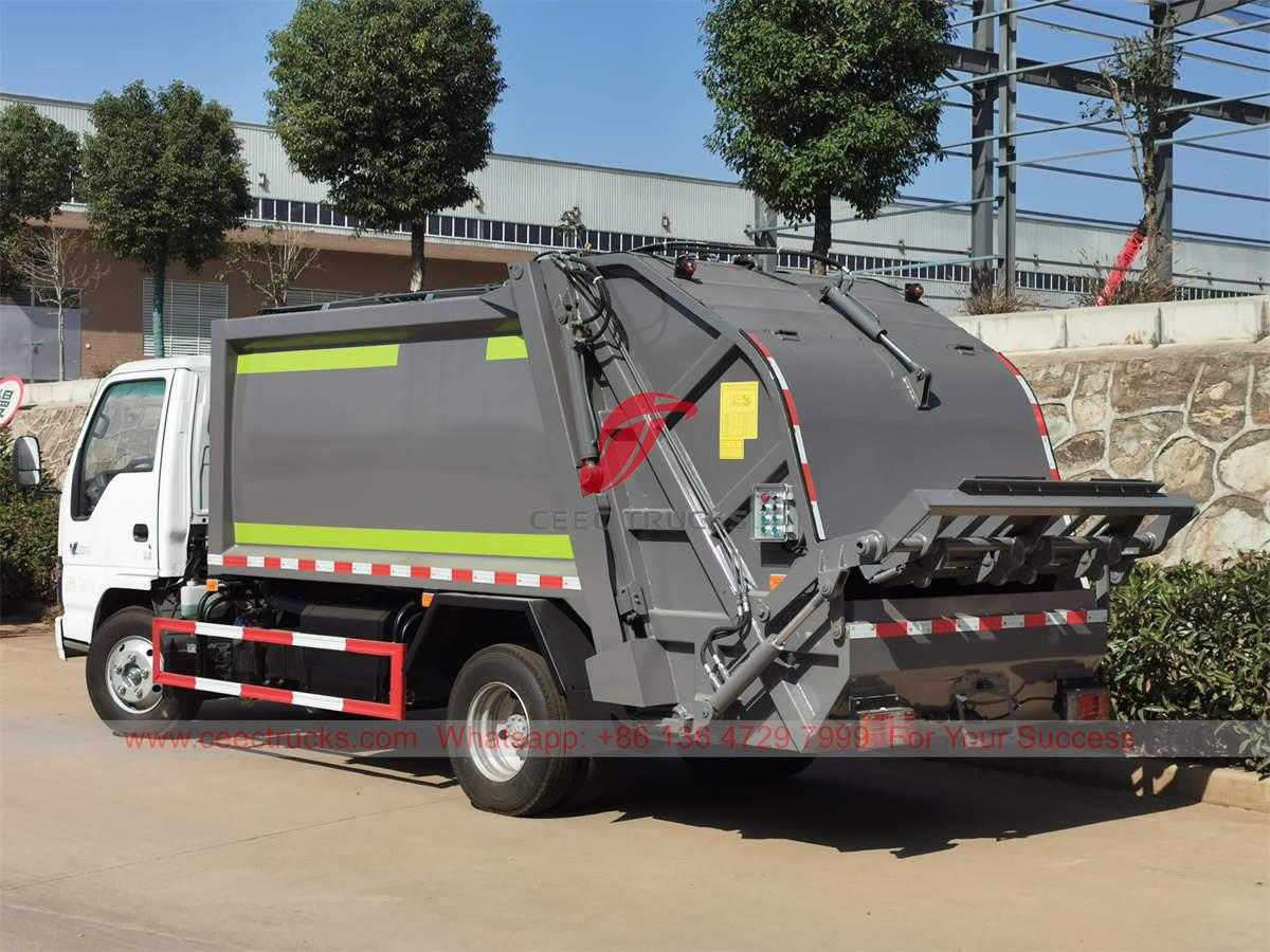 ISUZU NKR 6 CBM refuse compactor truck for sale