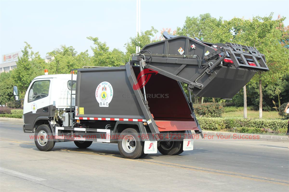 Factory price Dongfeng garbage compactor