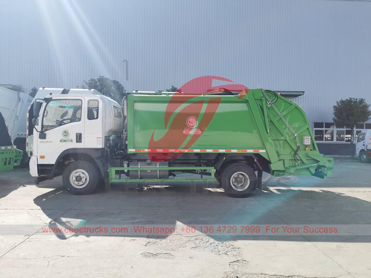 HOWO 4Ã—2 waste management truck for sale