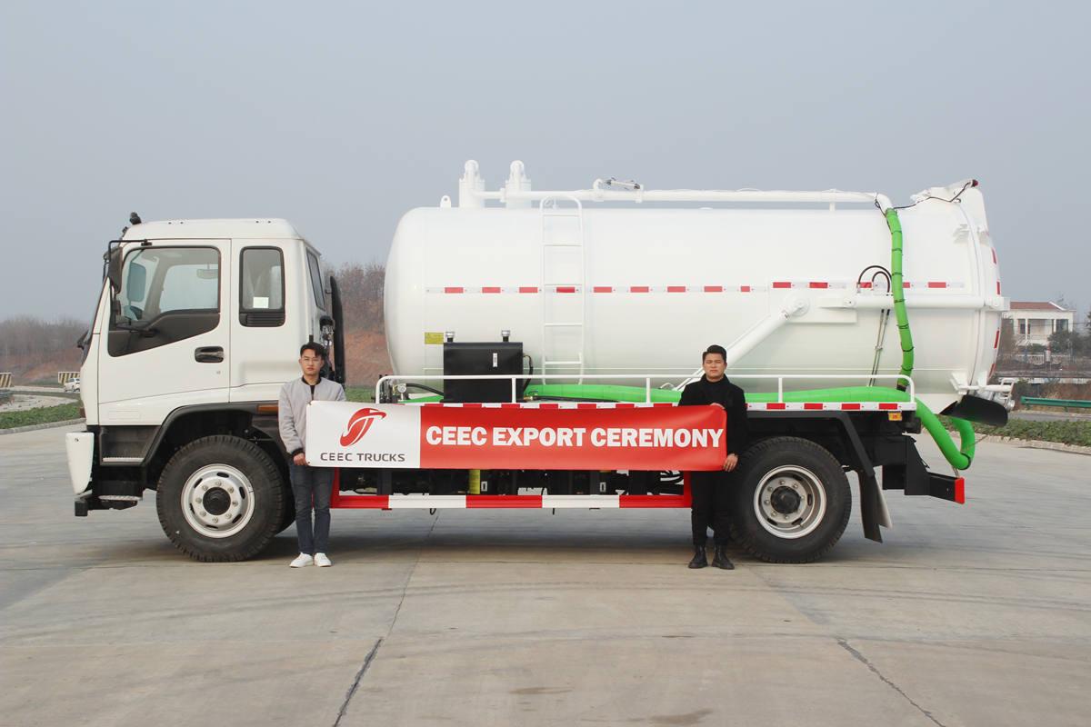 Factory direct sale ISUZU septic pumping truck