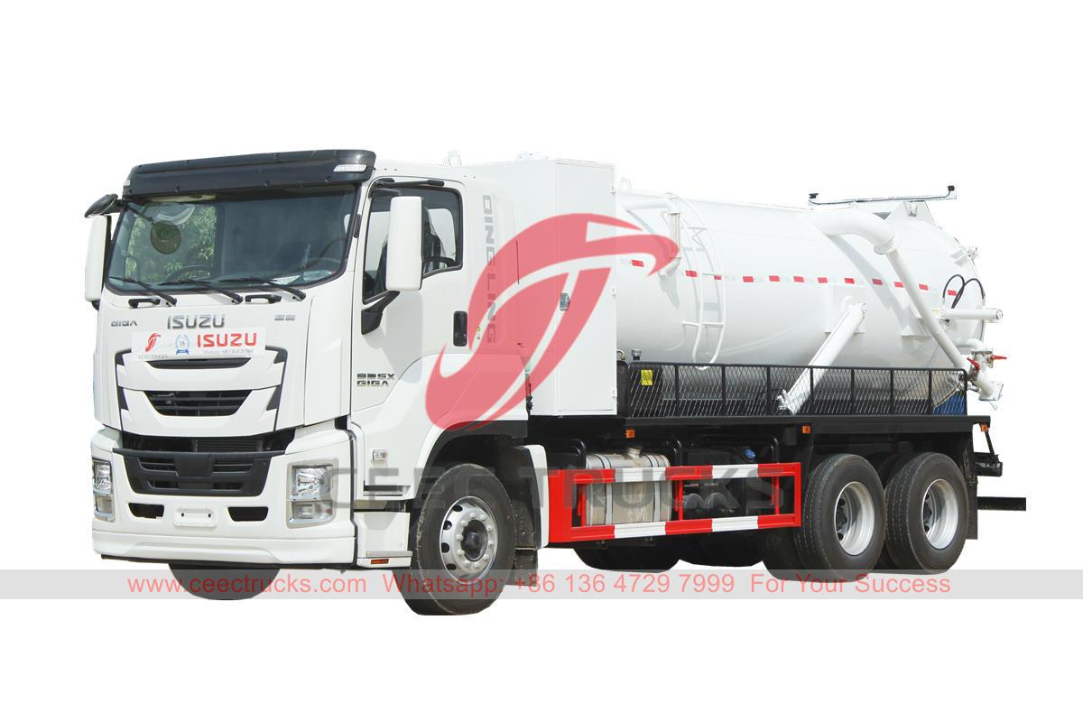 ISUZU GIGA heavy duty vacuum tank truck ISUZU GIGA heavy duty vacuum tank truck