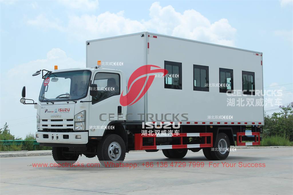 Custom-made ISUZU 700P 4&Atilde;4 passenger transport truck for sale