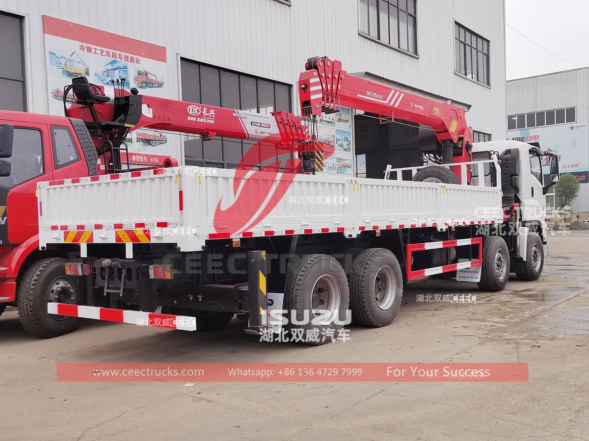 ISUZU GIGA 8×4 420HP crane truck Palfiner SPS25000 ISUZU GIGA 8×4 420HP crane truck Palfiner SPS25000