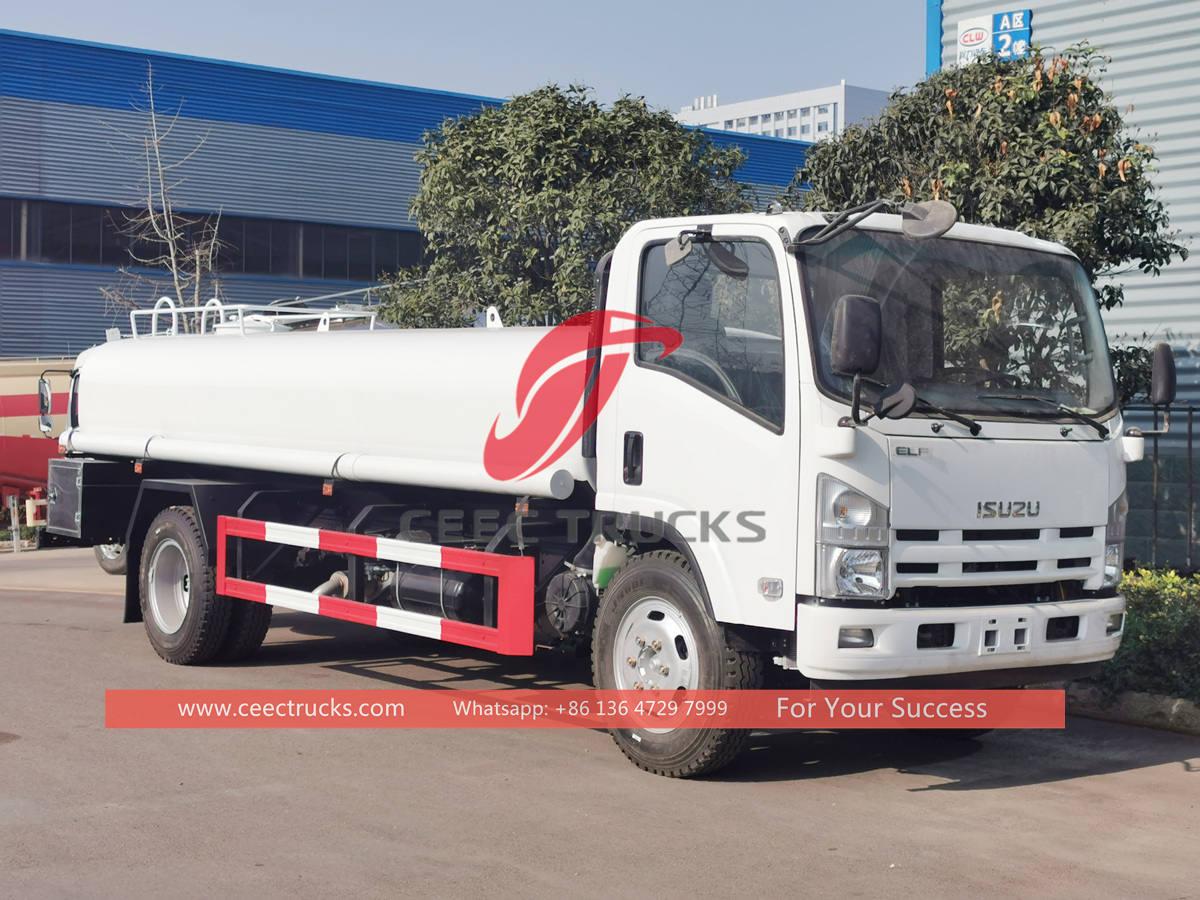 Good price ISUZU NPR 8000L stainless steel water delivery truck