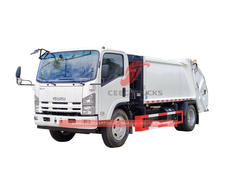 ISUZU NPR 8CBM garbage compactor truck