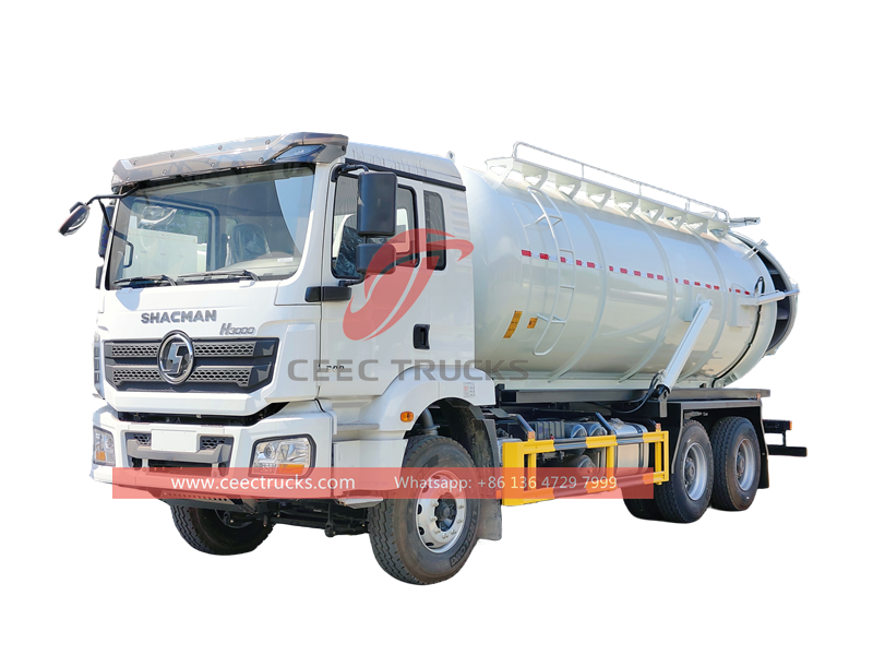 Shacman 340HP 6000&nbsp;gallon&nbsp;vacuum&nbsp;tanker