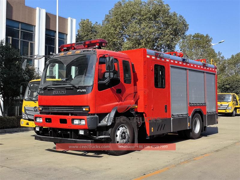 Isuzu FVR wildland water tender