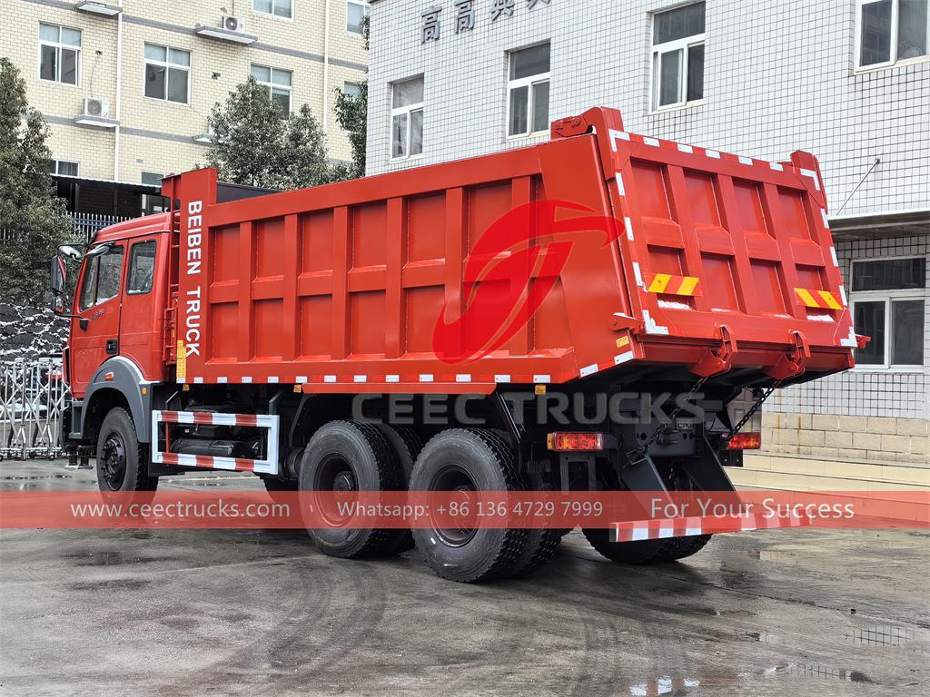 Beiben 6Ã—4 RHD tipper truck for sale