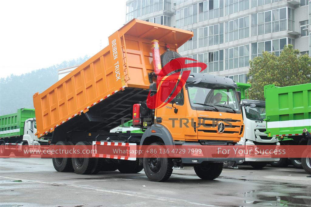 Beiben 380HP LHD dump truck price