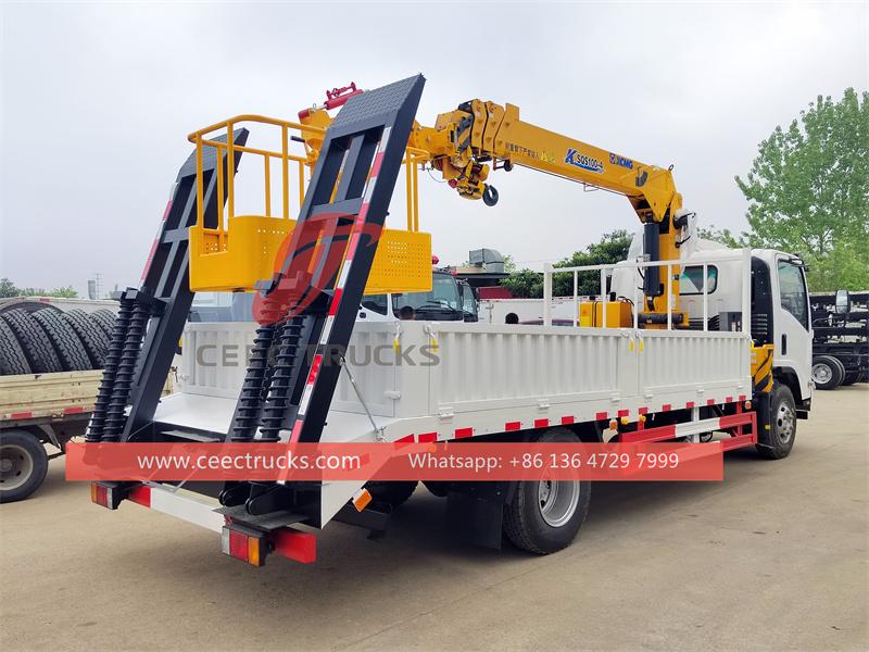 ISUZU Truck Mounted XCMG Crane with work platform