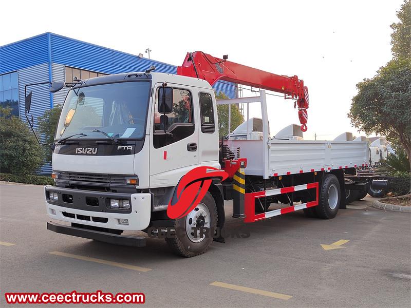  Isuzu FTR 4X2 5 tons boom crane truck