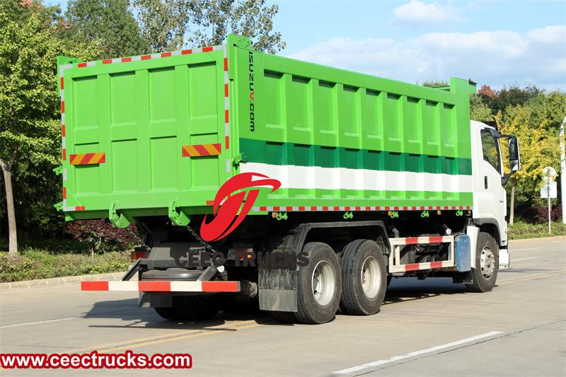 ISUZU 6WG1 420HP Middle Lifting Dump Truck