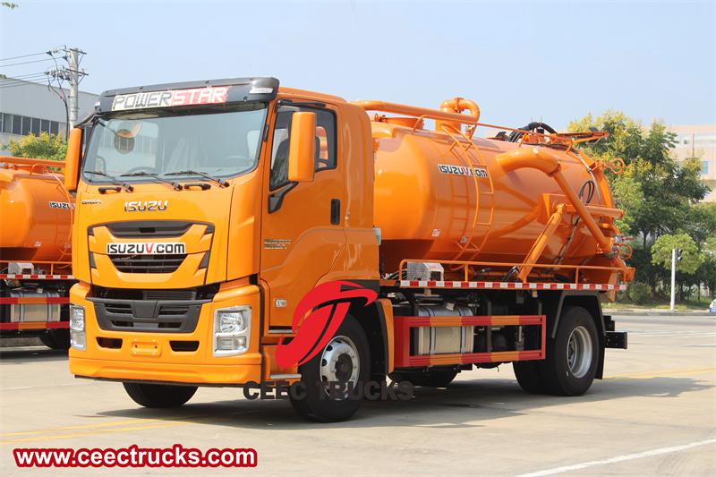 Isuzu VC61 Hydro Jetting Drain Cleaning truck