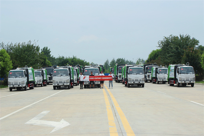 Howo rear loader garbage truck