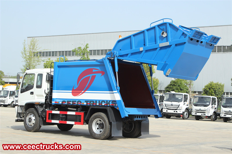 Isuzu F-series rear loader truck