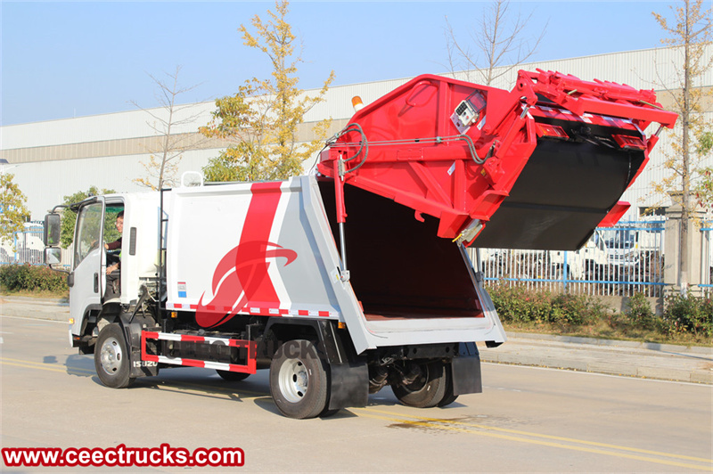 garbage compactor truck upper body kits