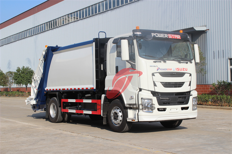  Isuzu FVR GIGA 4X2 14cbm waste collection truck