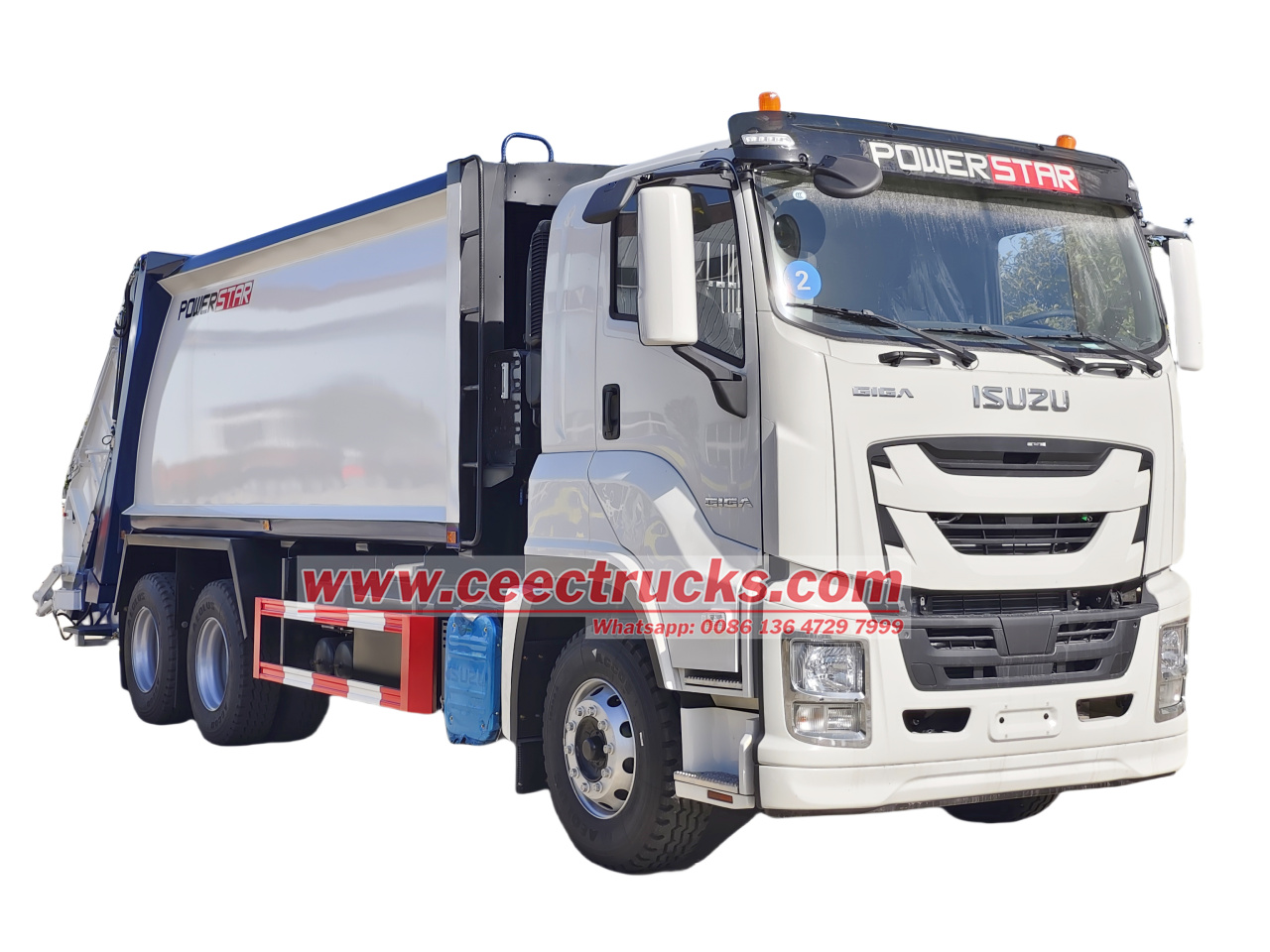 Isuzu GIGA series Bin Lifter Garbage Truck