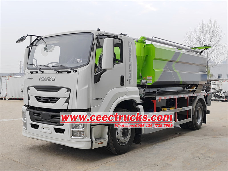 ISUZU 12000L combination jetting truck