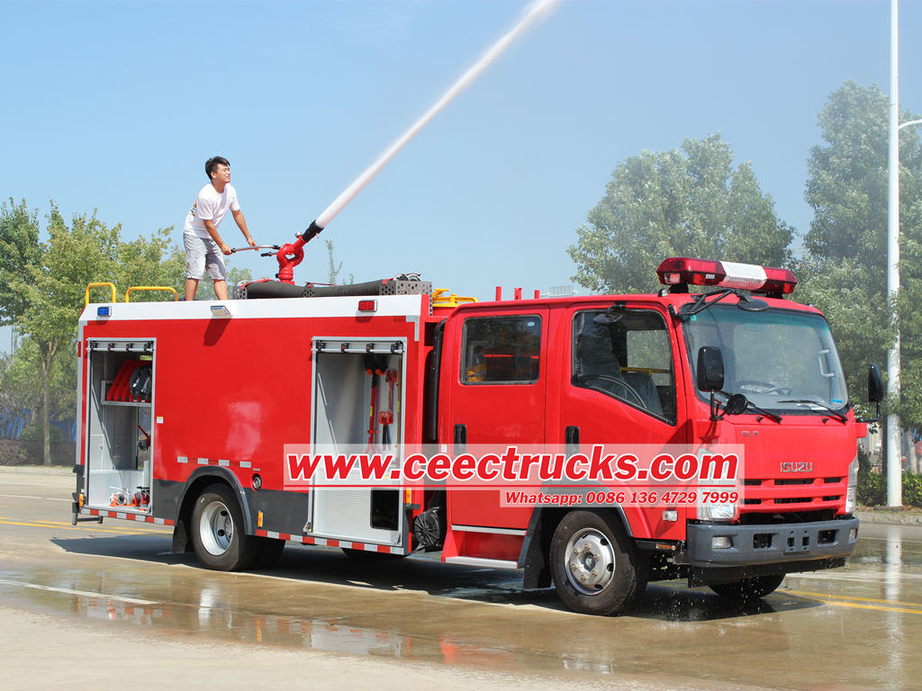 Best ISUZU NPR firefighting trucks for sale